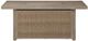 Signature Design by Ashley® Beachcroft Beige Outdoor Rectangular Fire Pit Table-2