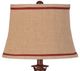 Lamps Per Se Antique Red Table Lamp-1
