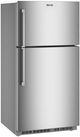 Maytag® 33" 21.3 Cu. Ft. Fingerprint Resistant Stainless Steel Top Freezer Refrigerator with Garage Mode-1