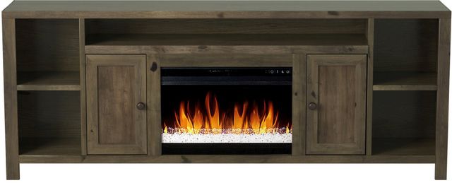 Legends Home Joshua Creek Barnwood 84" Super Fireplace-3