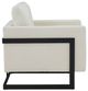 VIG Furniture Modrest Prince Black/Cream Accent Chair-1
