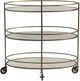 Crestview Collection Waterford Gold Bar Cart-2
