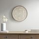 Olliix by Madison Park Leah Natural and White Medallion Wood Wall Decor-4