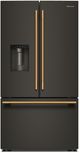 KitchenAid® 36" 30.5 Cu. Ft. Black Ore French Door Refrigerator with Exterior Water and Ice DIspenser-3