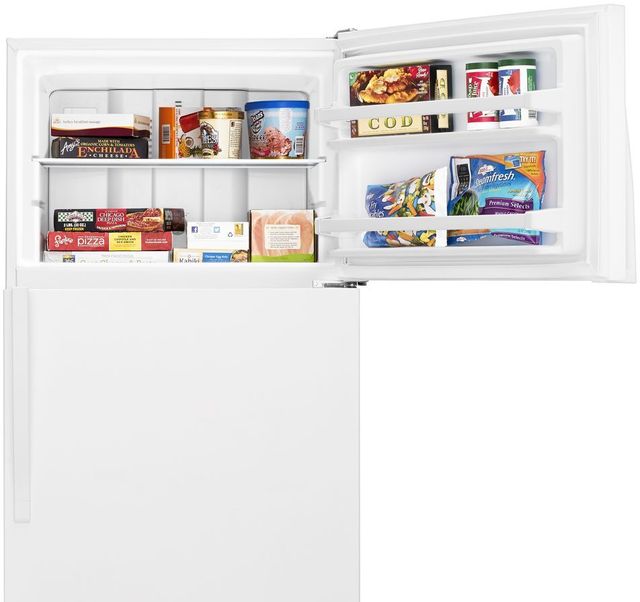 Whirlpool® 28 in. 14.3 Cu. Ft. White Top Freezer Refrigerator-5