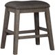 Signature Design by Ashley® Caitbrook 5-Piece Gray Counter Height Dining Set-3
