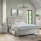 Intercon San Mateo Rustic White Queen Storage Panel Bed-1
