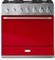 AGA™ Mercury 36" Piccadilly Red Pro Style Dual Fuel Range-0