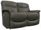 La-Z-Boy® James Charcoal Leather Power Reclining Loveseat with Headrest-0