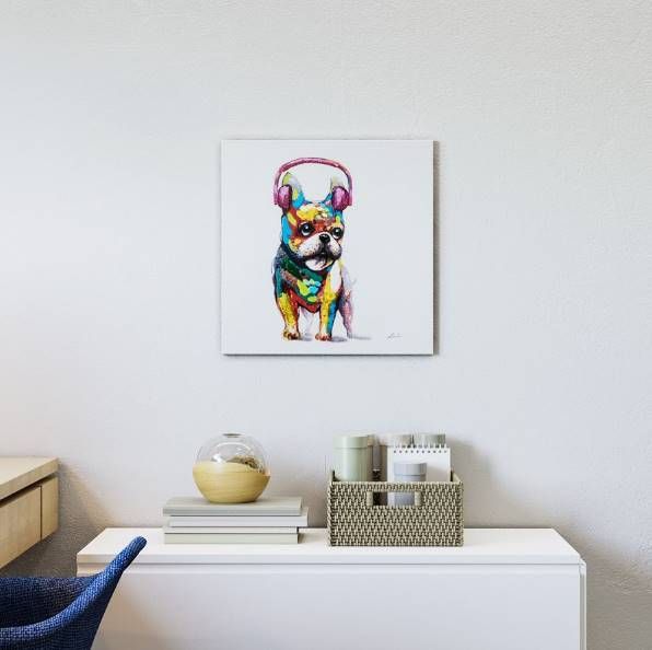 YHD Dog Beats II Wall Art-1
