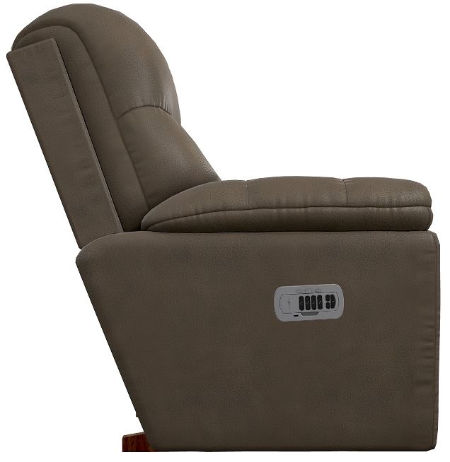 La-Z-Boy® Morrison Mink Power Rocking Recliner with Headrest and Lumbar-3