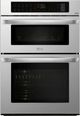 LG 30” Stainless Steel Electric Built In Oven/Microwave Combo Electric Wall Oven-0