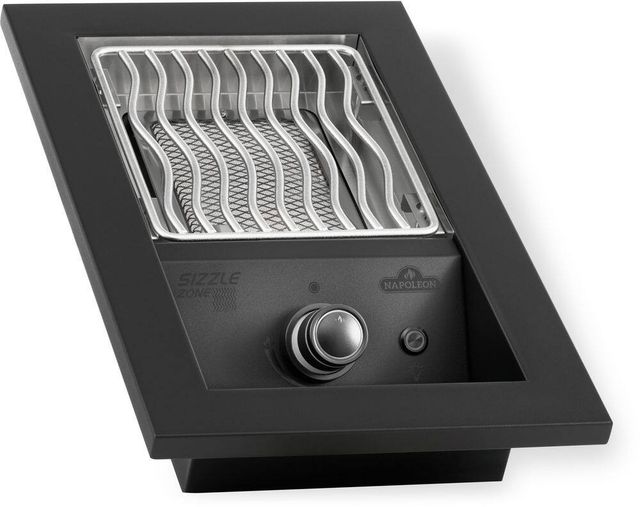 Napoleon Built-In 700 Series 10" Matte Black Single Infrared Burner, Propane-1