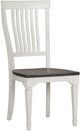 Liberty Furniture Allyson Park 5-Piece Charcoal/Wirebrushed White Pedestal Table Set-3