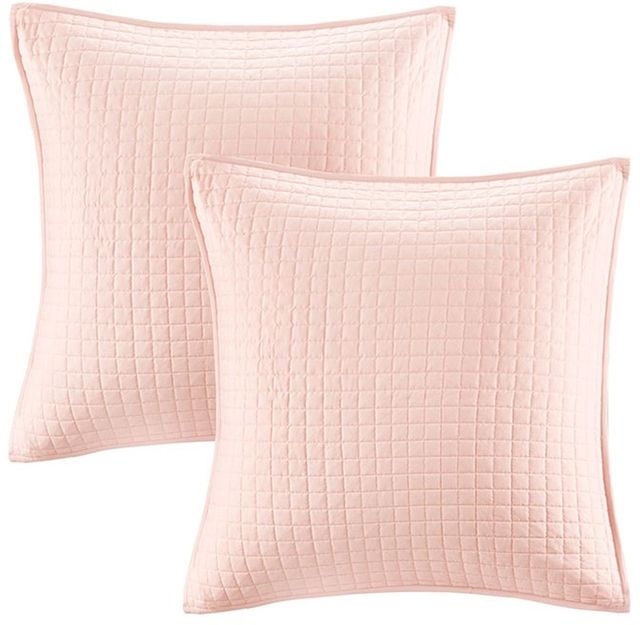 Olliix by Urban Habitat Pink King/California King Brooklyn Cotton Jacquard Comforter Set-2