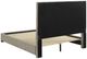Coaster® Medley Tan Queen Platform Panel Bed-3