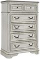 Liberty Furniture Magnolia Manor Antique White/Weathered Bark Chest-0