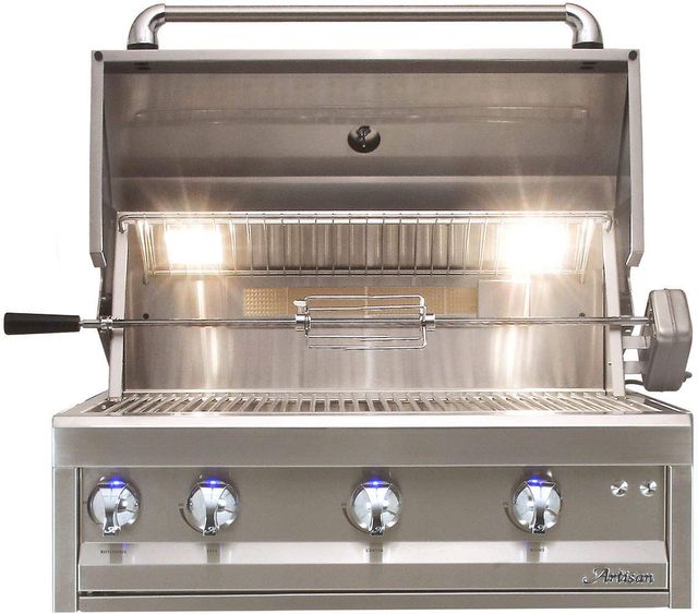 Artisan™ Professional Series 4-Burner Stainless Steel Built In Liquid Propane Grill-1