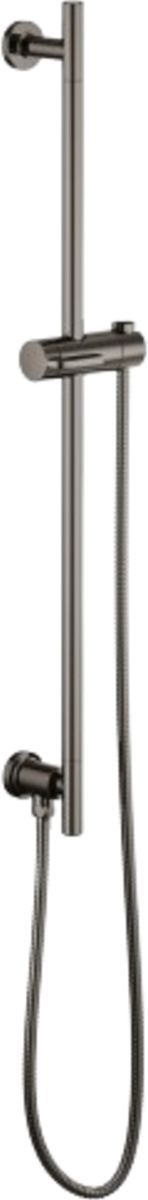 Brizo Essential™ Brilliance® Black Onyx Linear Round Slide Bar with Hose-0