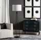 Crestview Collection Gemma Black/Navy Blue Chest-0