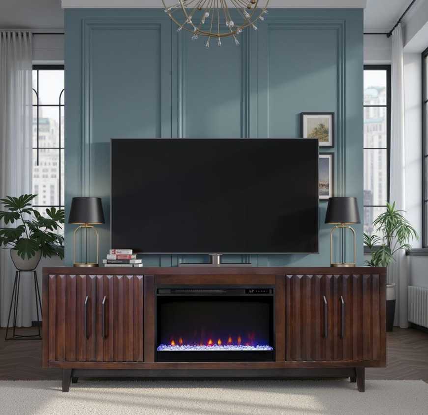 Legends Home Radiance Fireplace TV Console - Thumbnail 2