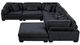 Homelegance® Traverse 6-Piece Black Modular Sectional with Ottoman-3