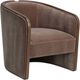 Four Hands Voss Fawn Oak/Monte Mushroom Chair-0