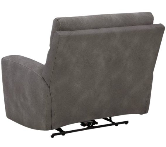 Signature Design by Ashley® Next-Gen DuraPella Slate Power Recliner with Adjustable Headrest-2