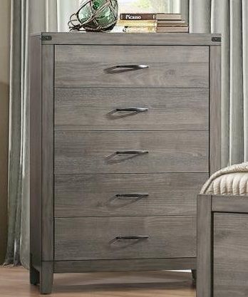 Mazin Furniture Woodrow Brownish Gray Chest-3