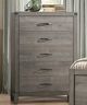 Mazin Furniture Woodrow Brownish Gray Chest-3