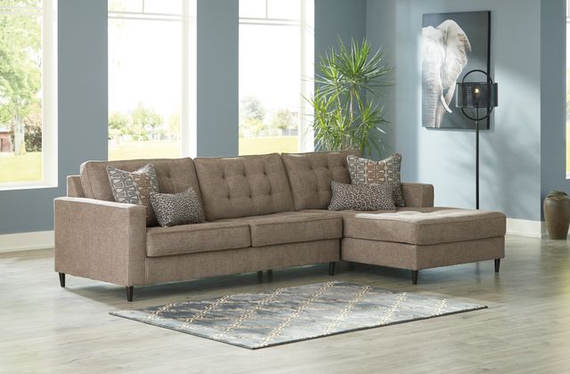 Signature Design by Ashley® Flintshire 2-Piece Auburn Right-Arm Facing Sectional and Chaise-1
