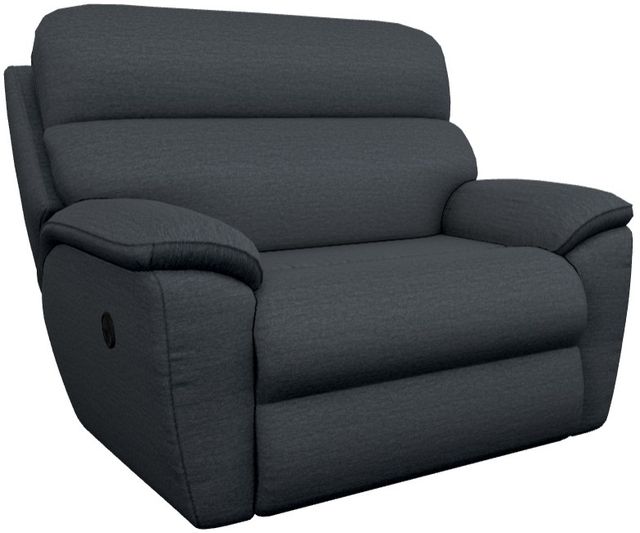 La-Z-Boy® Roman Navy Power Reclining Chair and a Half with Headrest-0