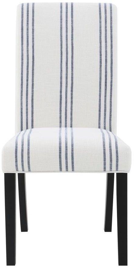 Coaster® Herran Beige/Black Upholstered Dining Side Chair-1