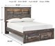 Signature Design by Ashley® Drystan Brown Full Storage Bookcase Bed-4