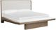 Magnussen Home® Thorne Amber Brown/White California King Upholstered Platform Bed-0