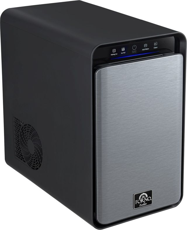 FORNO®  Sferico Evoluto 11" 5.6 lb. Black Ice Maker-3