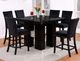 Global Furniture USA D04 7-Piece Black/White Occasional Table Set-1