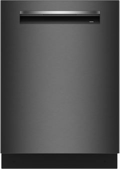 Bosch® 800 Series 24" Black Stainless Steel Top Control Built In Dishwasher