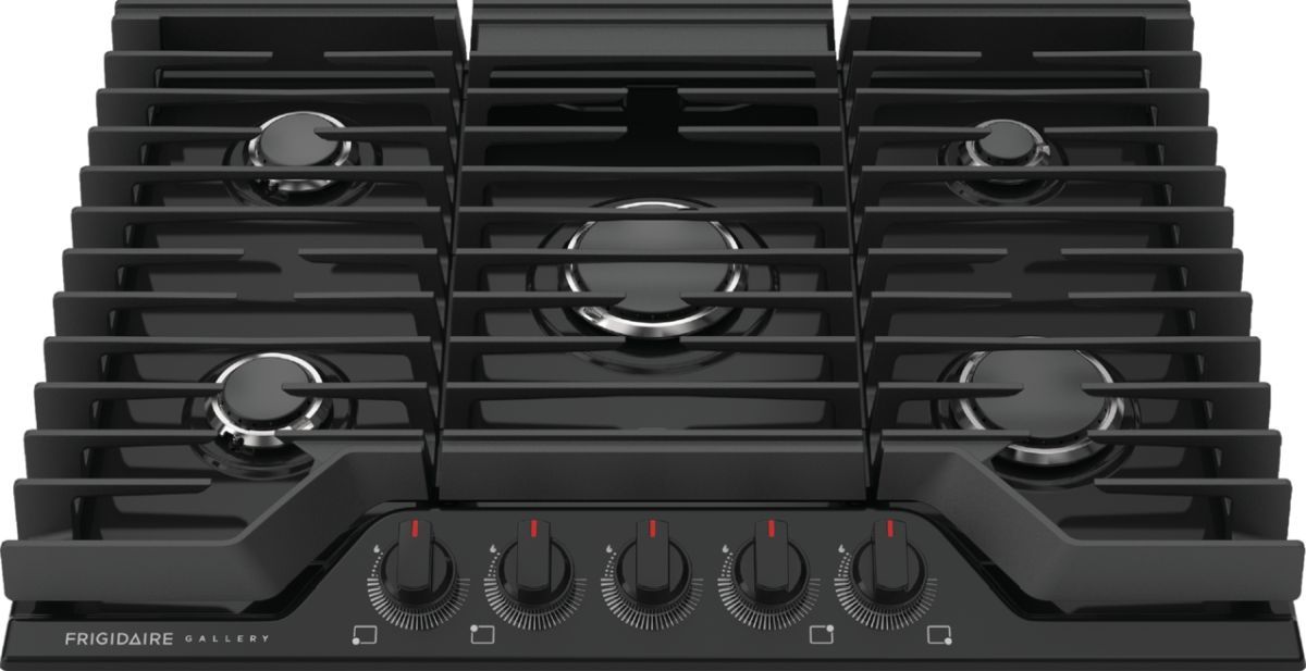 Frigidaire Gallery® 30" Black Gas Cooktop