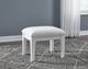 Signature Design by Ashley® Chalanna White Vanity Stool-3