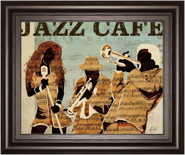 Classy Living Kyle Mosher Jazz CafŽ Wall Art-0