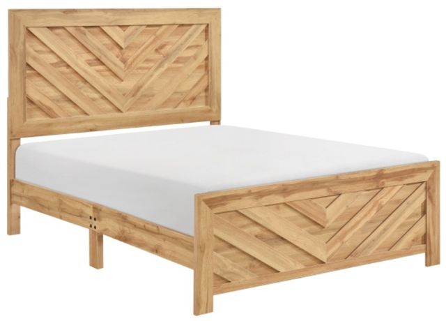 Homelegance® Corbin Natural Queen Panel Bed-0