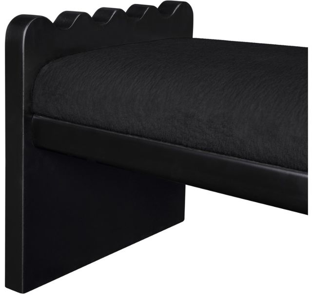 Meridian Furniture Sonia Black Bench-2