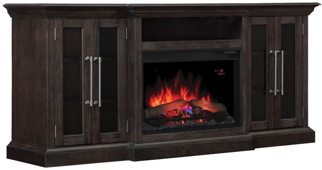 ClassicFlame® Grand Espresso Pine TV Stand-0