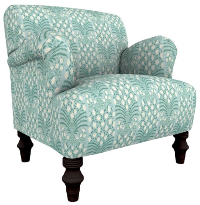 Best® Home Furnishings Customizable Erin & Ben Co. Emerson Fabric Stationary Chair with Espresso Legs-0