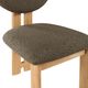 Meridian Furniture Napa Olive/Natural Boucle Upholstered Dining Chair-4