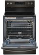 Whirlpool® 30" Black Stainless Freestanding Electric Range-1