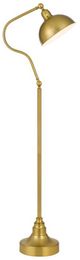 Cal® Lighting & Accessories Antique Brass Floor Lamp-1