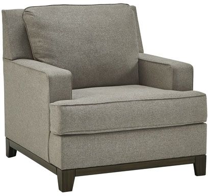 Signature Design by Ashley® Kaywood 2-Piece Granite Chair and Ottoman Set-1