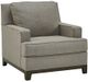 Signature Design by Ashley® Kaywood 2-Piece Granite Chair and Ottoman Set-1